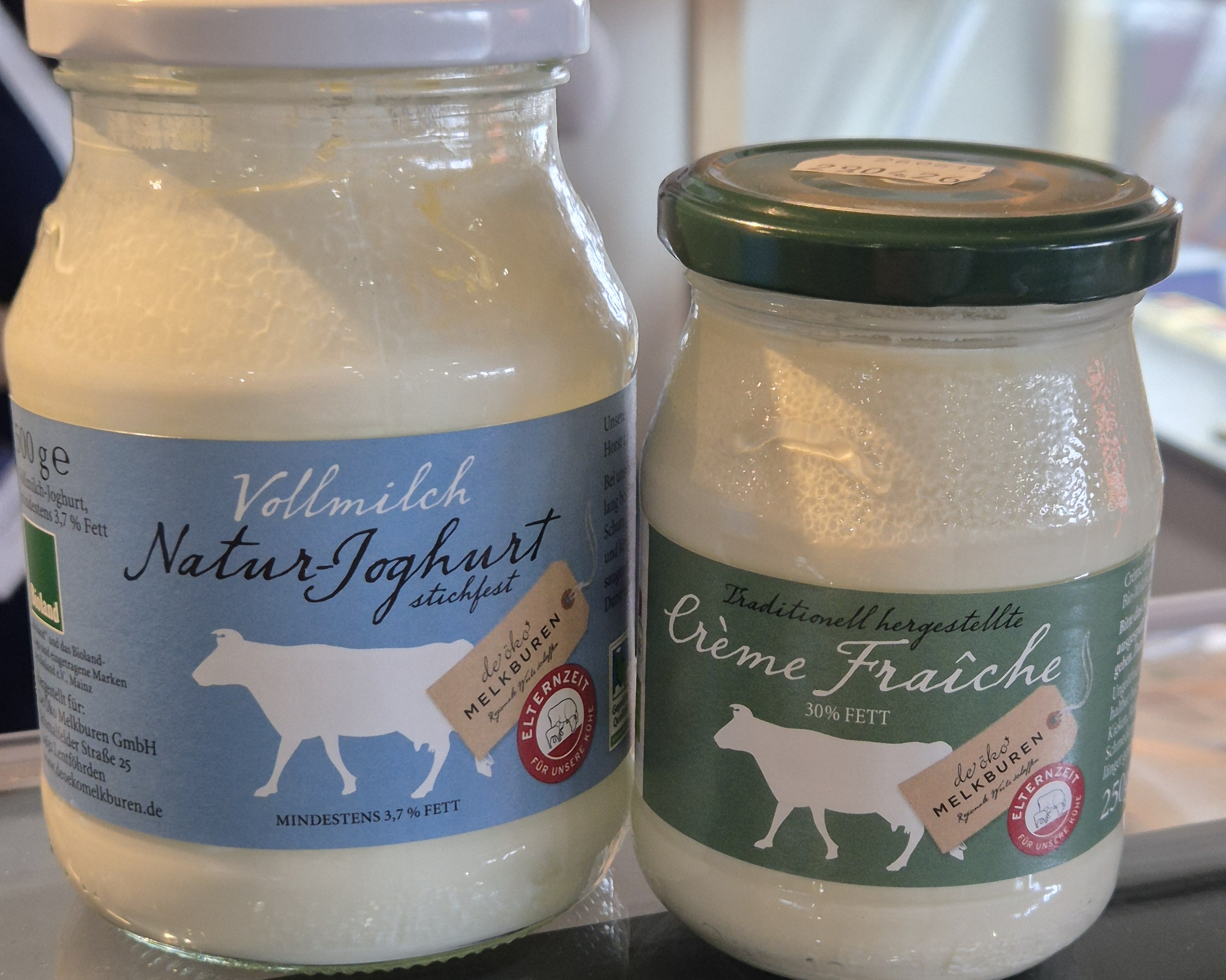Nahaufnahme von den Produkten